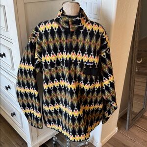 NWT Patagonia L Synchilla Snap-T Forest Carpet Industrial Green Limited Edition
